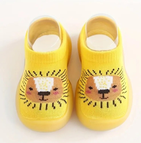 Summer Toddler Rubber Sole Soft Anklet Mesh Socks/Shoes. Sz 7. So Comfy!!! - Picture 5 of 5