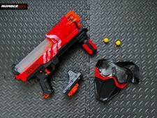 NERF Rival Artemis XVII-3000 Blaster Gun Face Mask Scope - Red Team 2 Balls