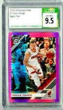 2019-20 Donruss Optic Goran Dragic Hyper Pink CSG 9.5