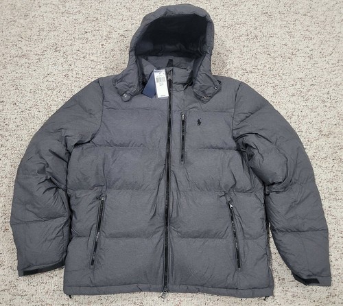 Down Hooded Puffer Jacket Coat Size 