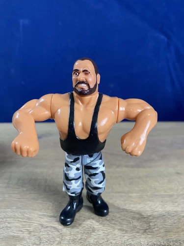 Vintage 1991 Titan Sports Hasbro WWF Toy Action Figure Bushwhacker Butch