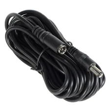 15ft 12V DC Power Cable Pigtail Plug Extension Cord Wire for Security Camera w1u