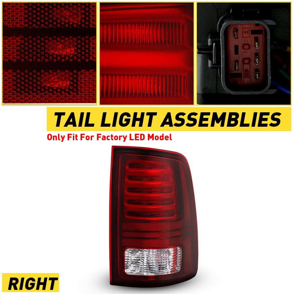 2015 Gmc Yukon Tail Light Passenger Side Tail Light Assembly For 2014-2018 Chevy Silverado 1500 - Direct Replacement Brake Lamp 2015 Silverado Tail Light Harness - Foto 8