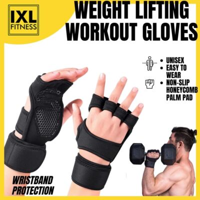 Gewichthebehandschuhe mit Handschlaufe - Gym Workout Hand Grip Fitnesstraining