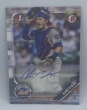 2019 1st Bowman Nick Meyer Mets PA-NM Auto