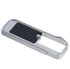 Quick Release Baseplate Mount 1/4" 3/8 for FUJIFILM Fuji X-M5 Camera Arca Silver