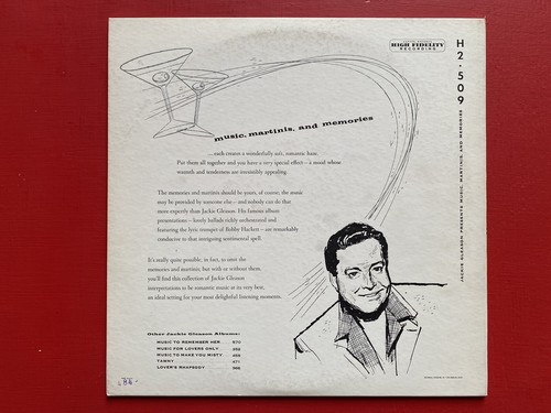 Jackie Gleason - Music Martinis And Memories - 1954 Capitol 10β Mono Vinyl - Picture 6 of 8