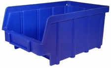 80 x Stacking Boxes Blue Size 2 Storage Boxes Transparent Storage Box Transparent Box