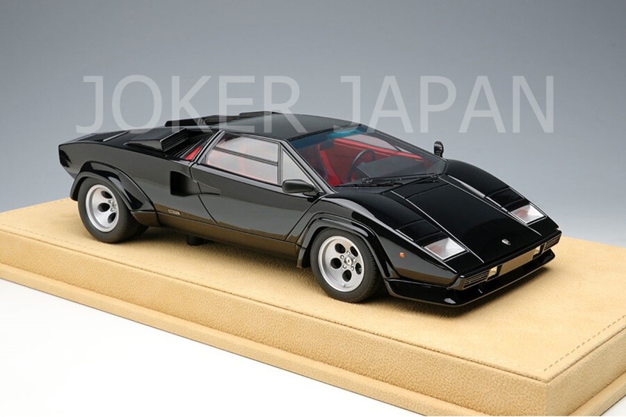 Make Up IDEA 1/18 Lamborghini Countach LP5000S 1982 IM065B Black