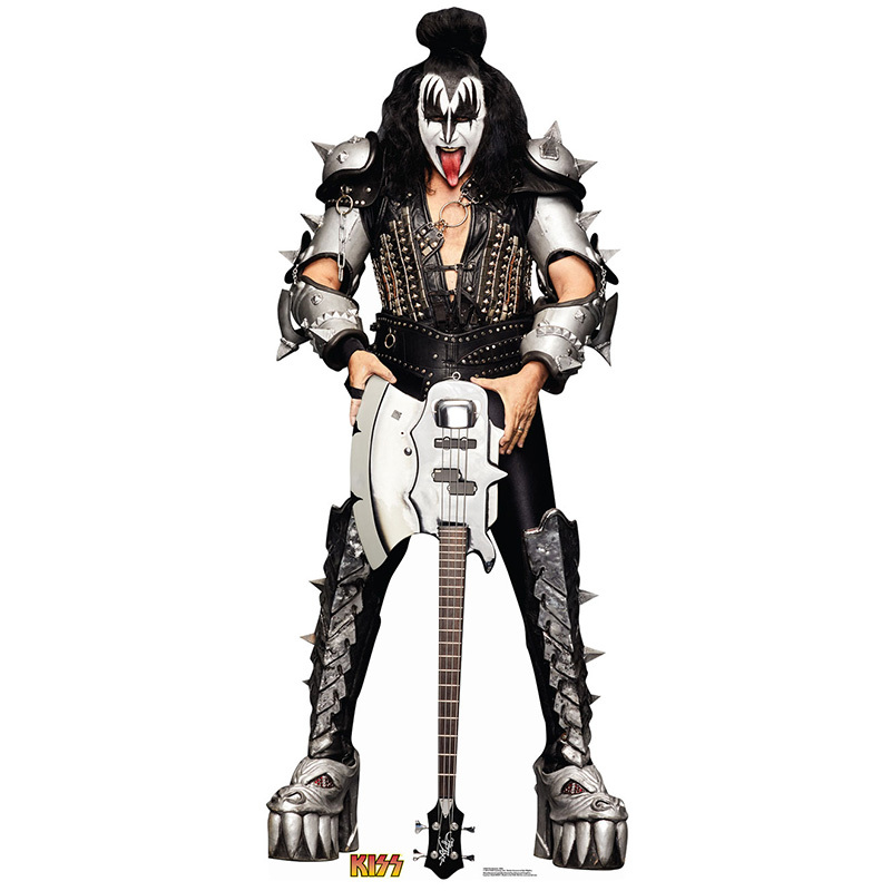 THE DEMON from KISS CARDBOARD CUTOUT Standup Standee Poster Gene