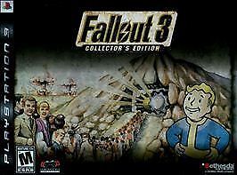 Fallout 3 PS3 Collector's Edition CIB Vault-Tec Lunchbox, Bobblehead, Art book - Picture 1 of 1