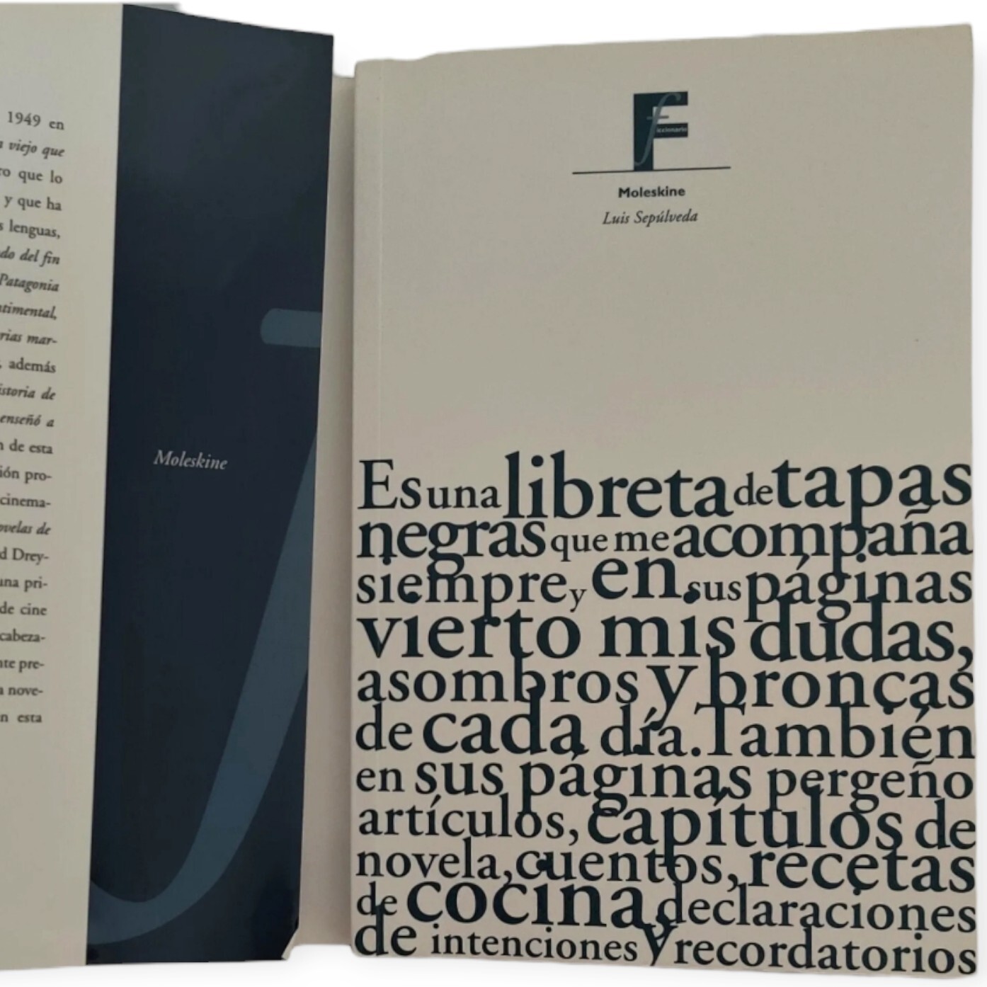 Moleskine Apuntes y Reflexiones by Luis Sepulveda Paperback Spanish