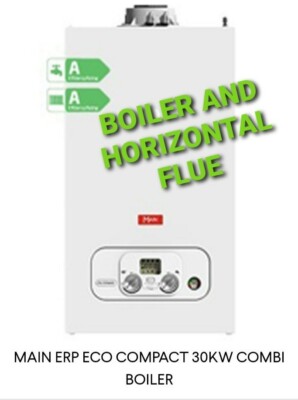 Compact Boiler Pressure Baxi Main Eco 30 Combi Boiler Flue Baxi