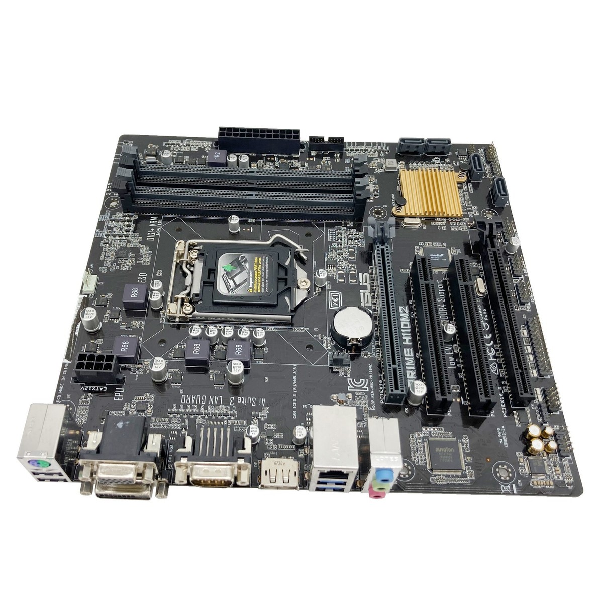 CPU ASRock H110M-HDV + Intel Core i7-6700K ASRock > H110M-HDV