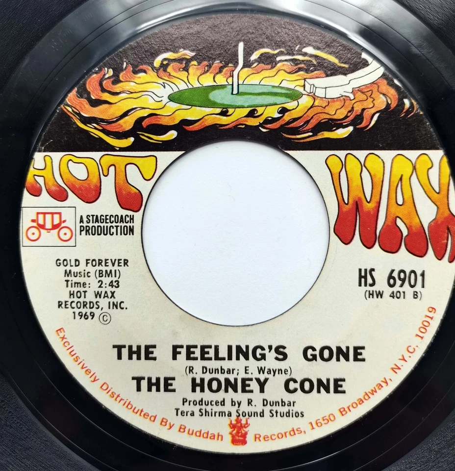 The Honey Cone Promo 7" While You're Out Looking For Sugar? Vinyl Single Hot Wax - Bild 2 von 4