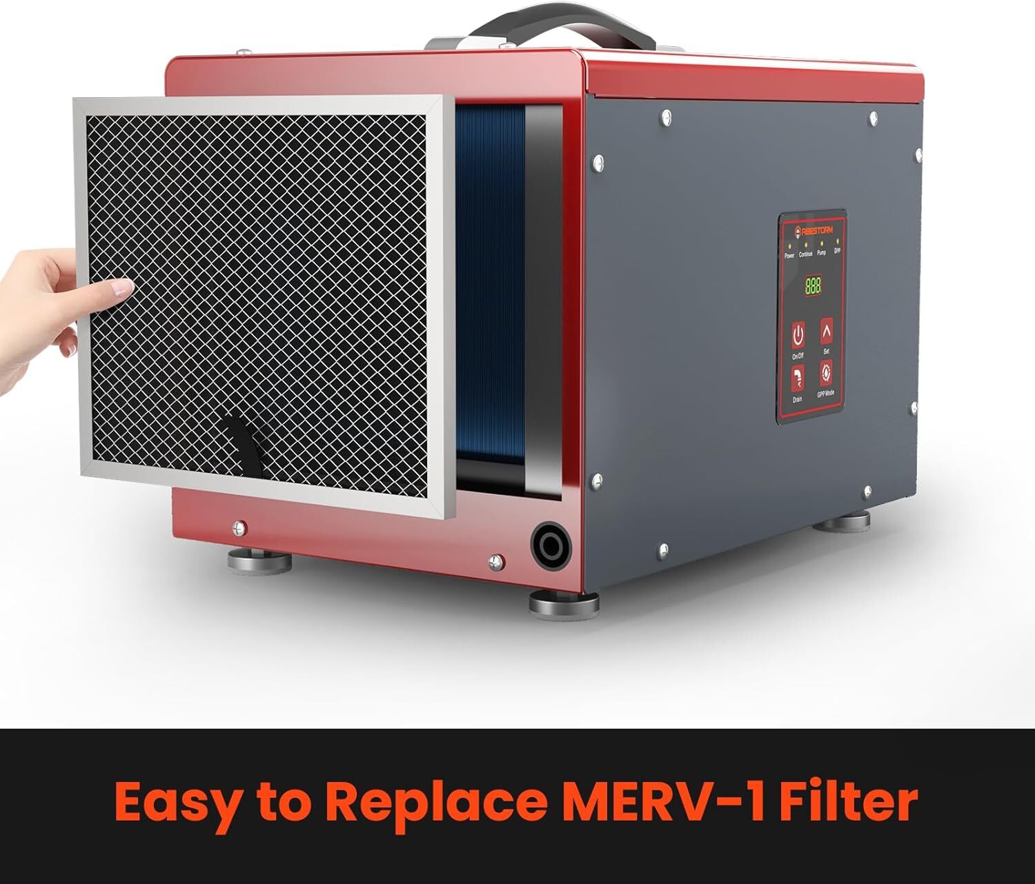 ABESTORM 4-Pack MERV-1 Filter Replacement Set for Dehumidifiers Guardian SN35P