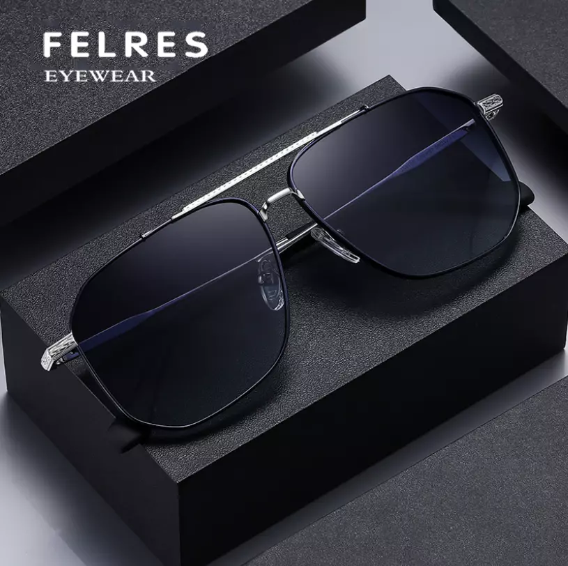 Polarized Optical Sunglasses Driving Square Frame Sunglasses Men-Women