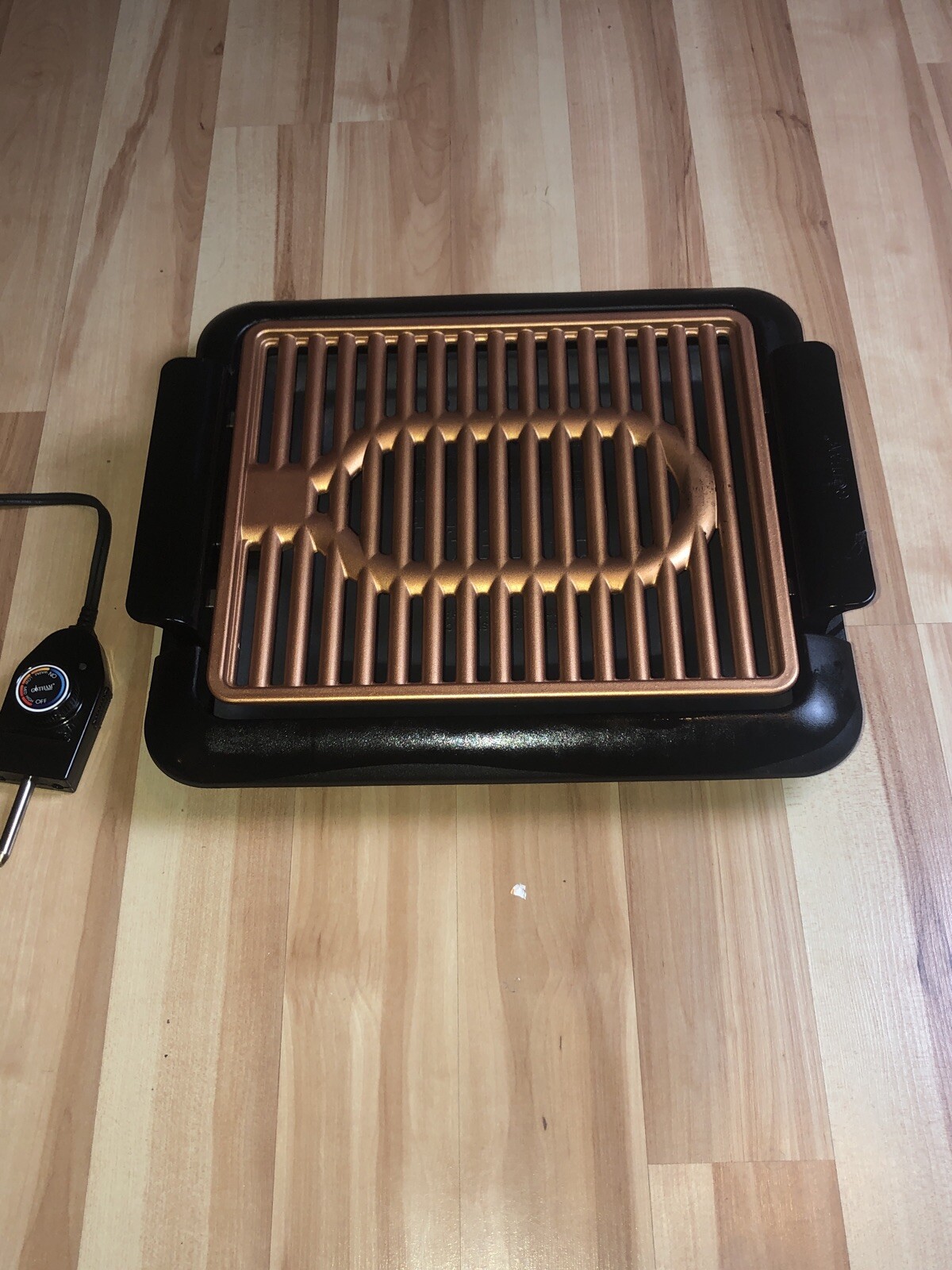 Gotham Steel Smokeless Electric Indoor Grill Nonstick & Portable As Seen on TV eBay