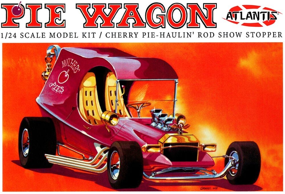 Atlantis Model  1/24 Tom Daniel's Pie Wagon Show Rod Model Kit  ALM6738