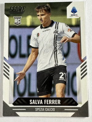 Panini SCORE Soccer Serie A 2021-22 Spezia Calcio Salva Ferrer RC