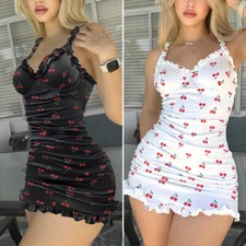 Womens Sexy Lingerie Lace Dress Underwear Babydoll Nightwear Pajamas Sleepwear