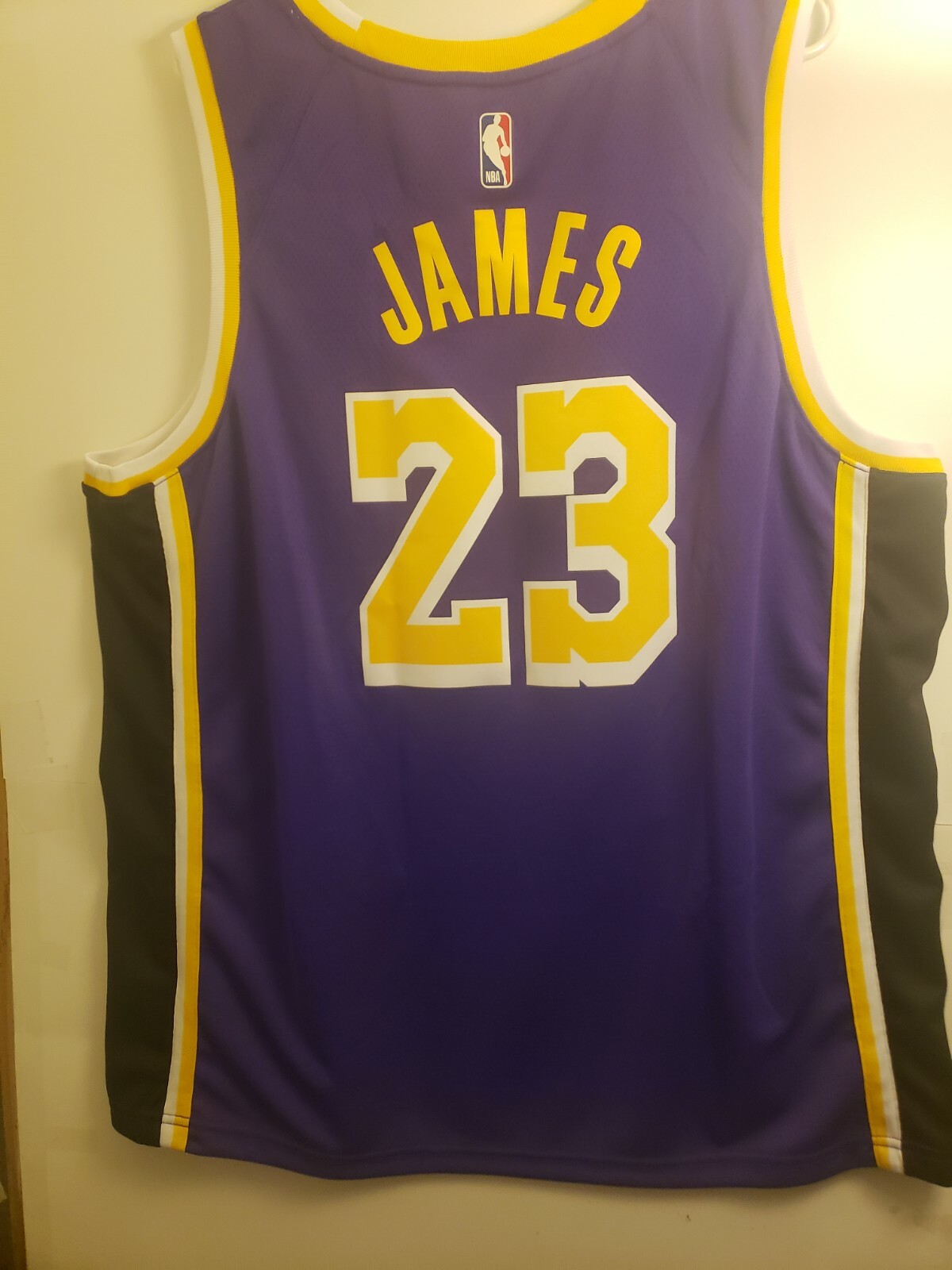 New 2021 Los Angeles Lakers LeBron James Jordan Brand ...
