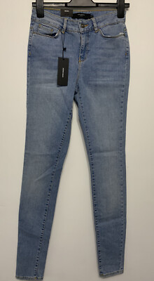 Vera Moda VMSEVEN NW Superslim  Light Blue Jeans Size 27/34