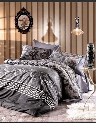 Emperor Size Duvet Cover Set, 100% Cotton Ranforce Fabric ...