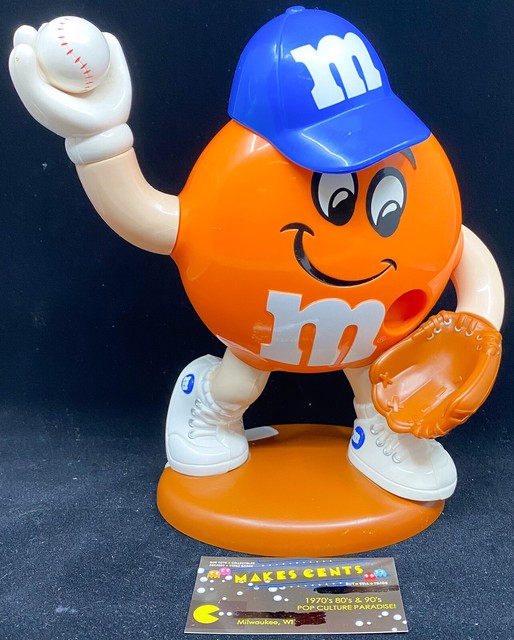 M&Ms Orange Novelty Collectible MLB Baseball Player Candy Dispenser eBay