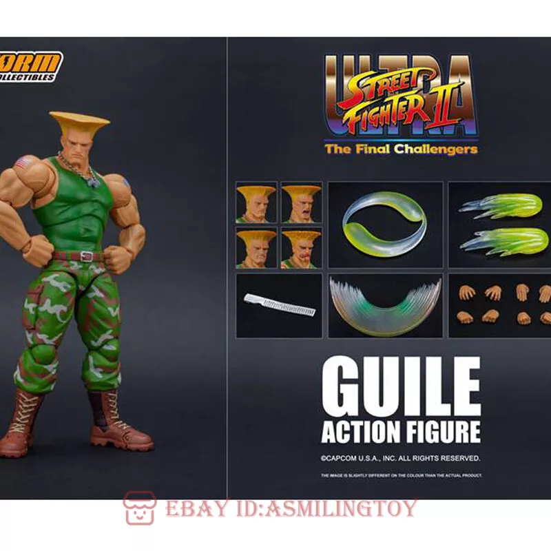 Storm Toys 1/12 Street Fighter 2 Guile The Final Challengers