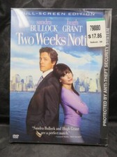 Two Weeks Notice (DVD, 2003, Full Frame) for sale online | eBay