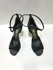 International Lorainne Women's UK Size 5M (Fits US 7) Black Ballroom Shoe