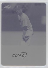 2013 Leaf Perfect Game Showcase Printing Plate Magenta 1/1 Brendan Spagnuolo k4s