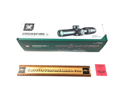 Vortex Crossfire HD 1-4x24 SFP Scope Dead-Hold 2A BDC MOA Matte CFR-1401i 316047