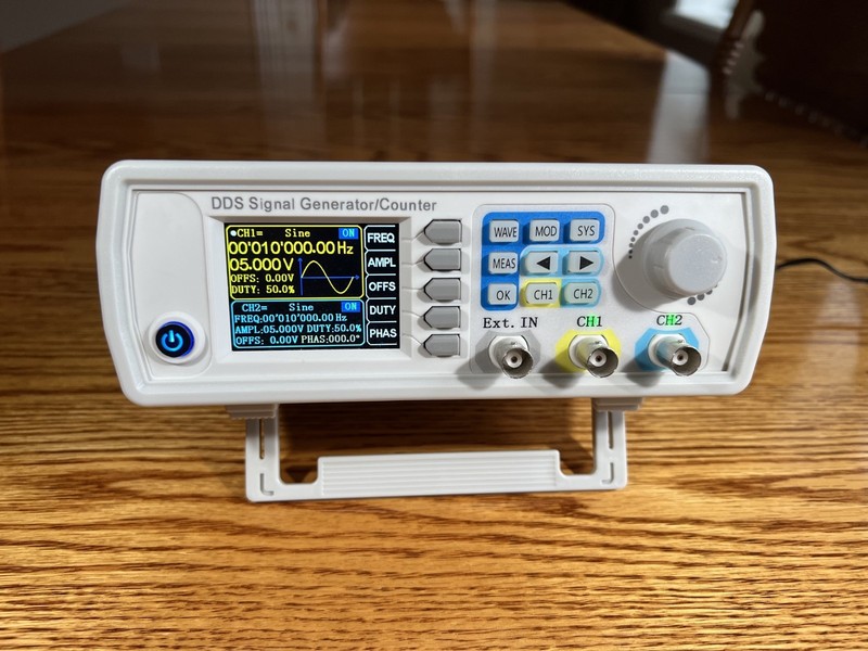 Koolertron DDS Signal Generator/Counter 15MHz Dual Channel Tested, working.