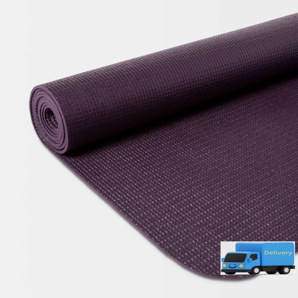 Non-Slip 3mm Yoga Mat in Plum by All in Motion