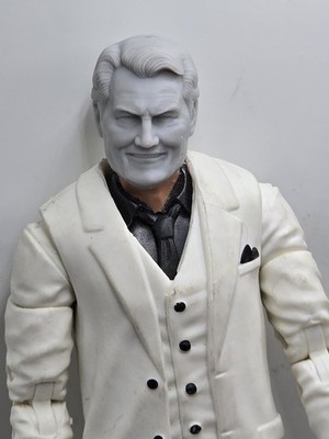 3d Printed BAT VIGILANTE 89 Grissom SMILE HEAD 6'' 1:12 Classified/Legends SCALE 