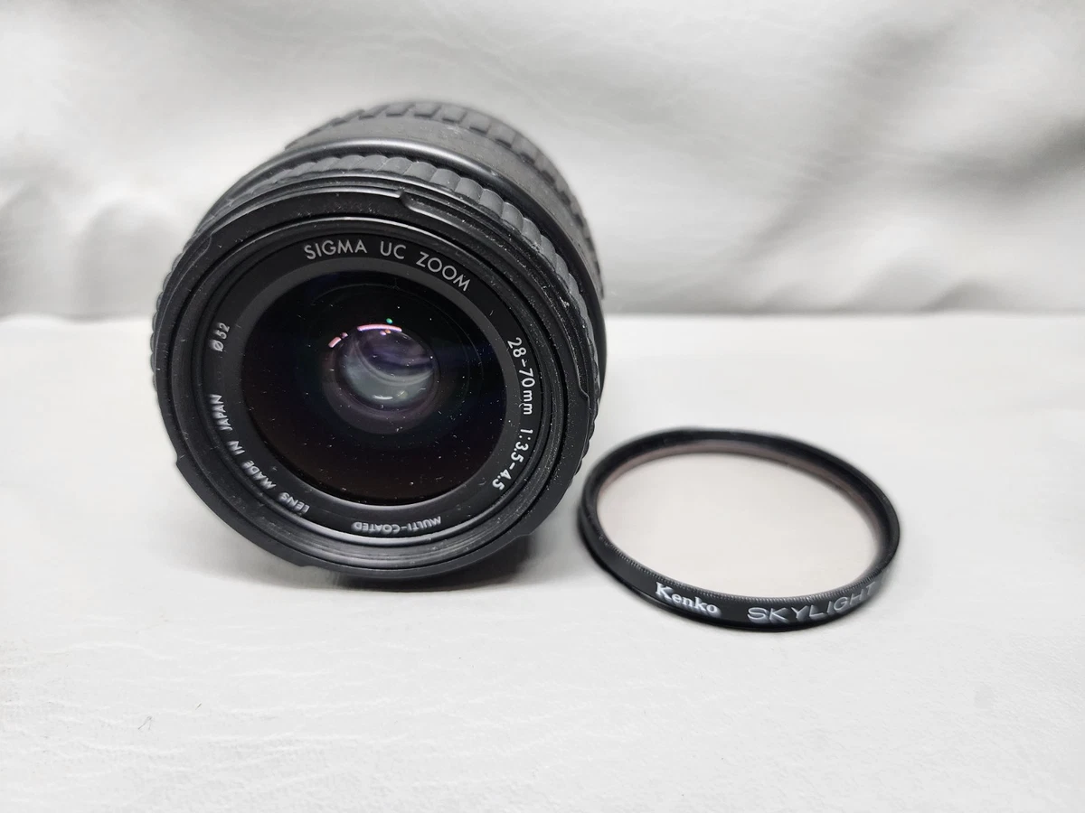 Objectif Sigma FD UC Zoom 28-70 Mm F/3,5-4,5 – Monture Canon FD – Manuel