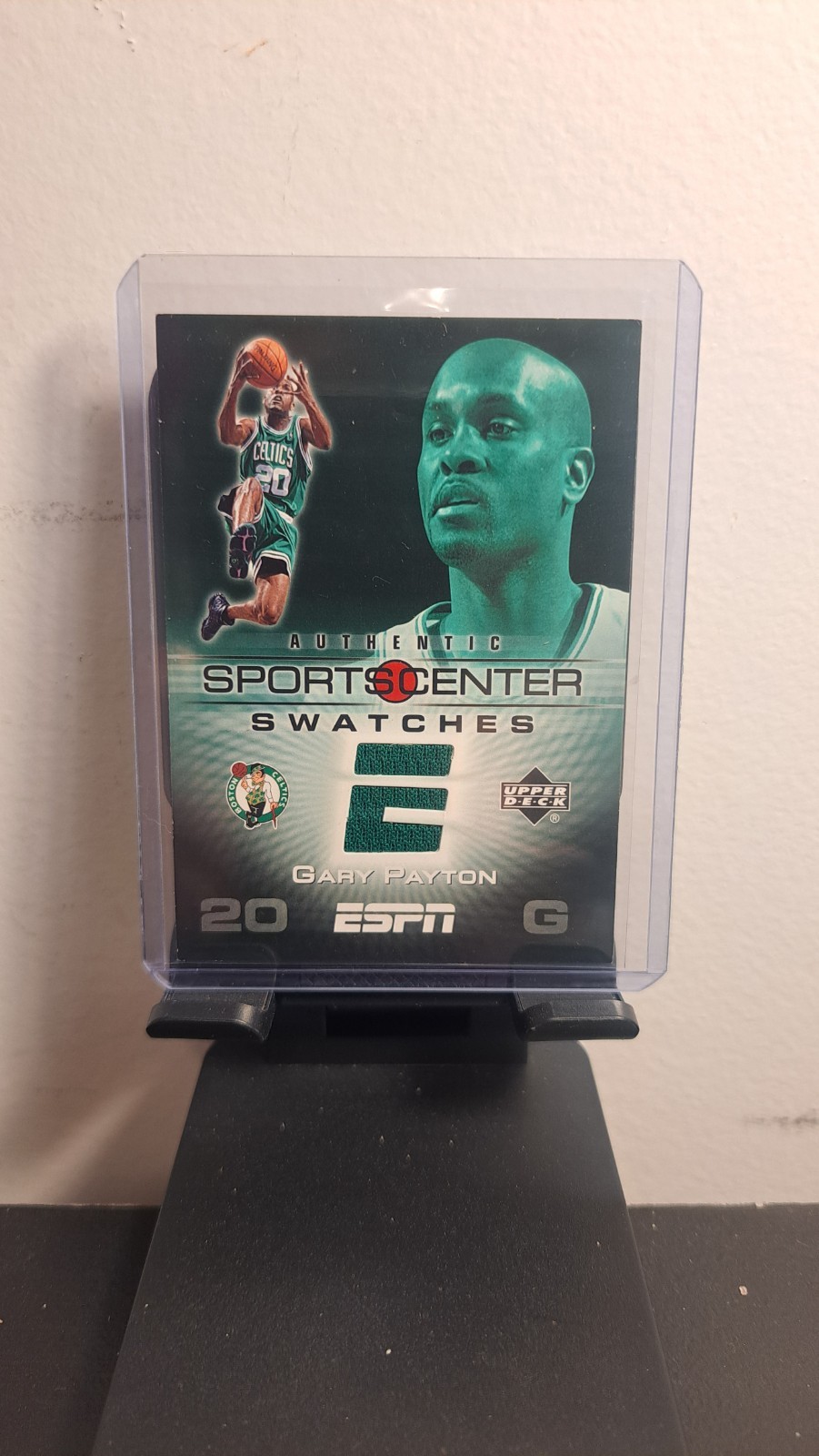 2005-06 Upper Deck ESPN - Sportscenter Swatches Gary Payton #SCS-GP (MEM) M