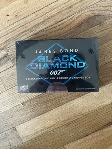 2023 Upper Deck James Bond Black Diamond Trading Cards Hobby Box