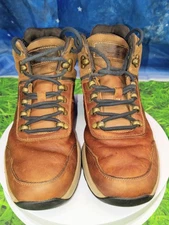 Rockport Sz 8 Spruce Peak Hydro-Shield Waterproof Suede Leather Boots
