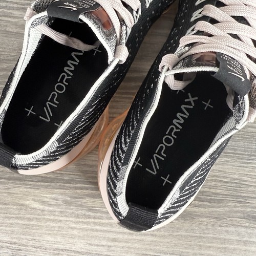 Nike VaporMax FlyKnit 3 Women's 10.5 Shoes Black & Pink Sneakers CU4748-001 - Picture 14 of 15
