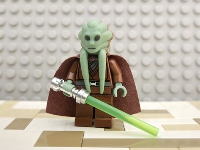 Kit Fisto Star Wars 8088 LEGO Kit Fisto Minifigure 9526 7661 8088