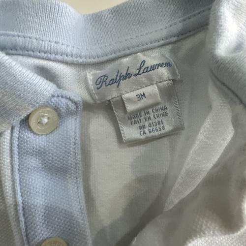 Jungen Ralph Lauren Polo Strampler 3 Monate - Bild 2 von 4