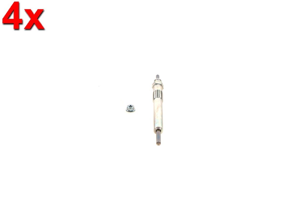 BOSCH 4x Glow Plugs For ISUZU F-Series 96-09 0250202120