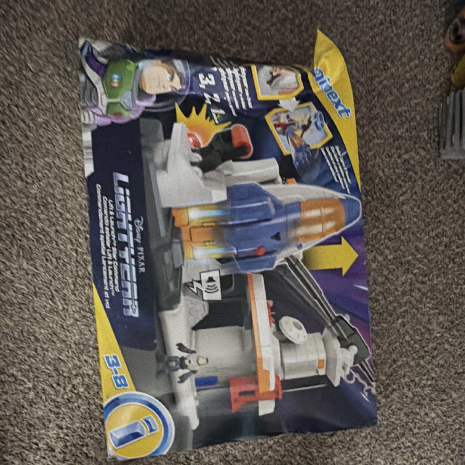 Fisher-Price Imaginext Toy Story Lightyear Launching Pad Playset 3-8 Years 2023