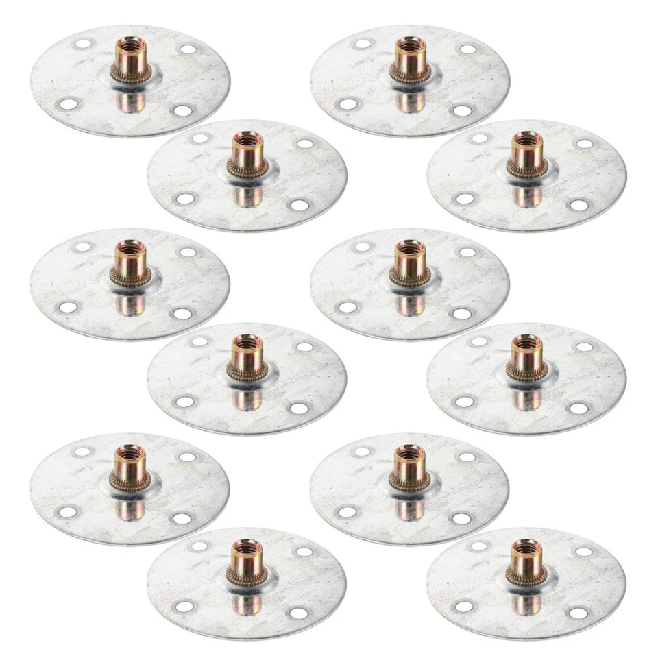  12 фиксирующих пластин для ножек дивана плоское крепление сиденья - Изображение 4 из 4