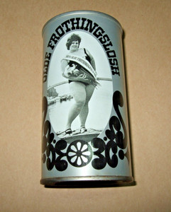 Olde Frothingslosh Beer Can SS Steel Gray Color