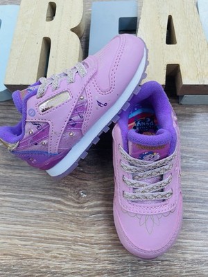 My Little Pony x Reebok Classic Leather Step 'n' Flash Shoes Kids Size US 5