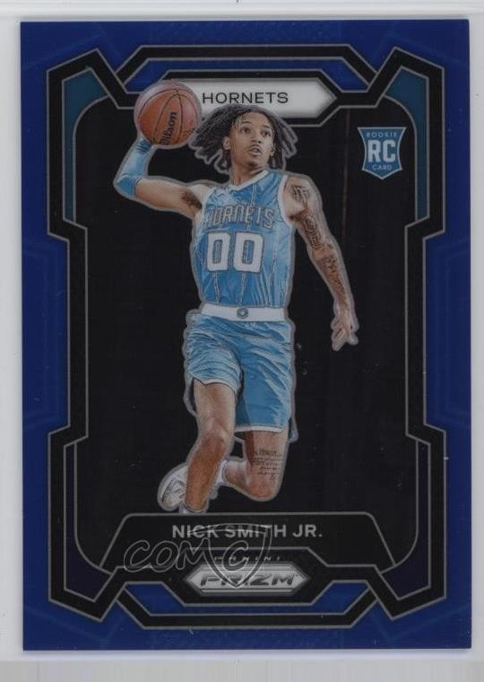 2023-24 Panini Prizm Blue Prizm 14/199 Nick Smith Jr #135 1h6j